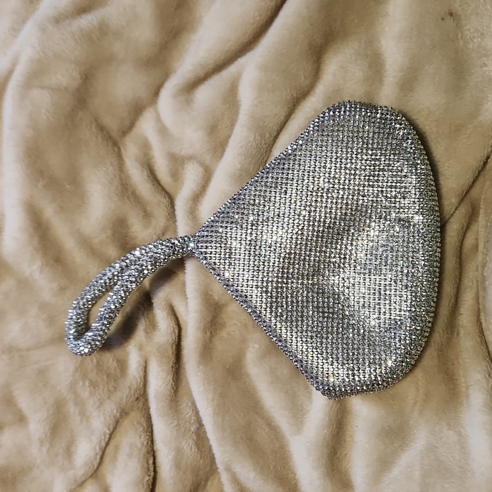 Rhinstone covered purse